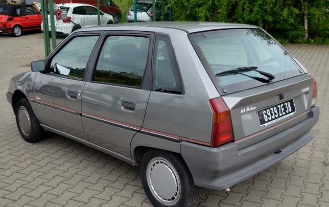 Citroen AX cena 4999 przebieg: 170000, rok produkcji 1991 z Wyrzysk małe 232